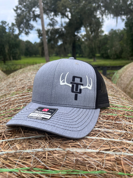 CT Antler Black/Glow Stitch H.Grey/Black Trucker Hat