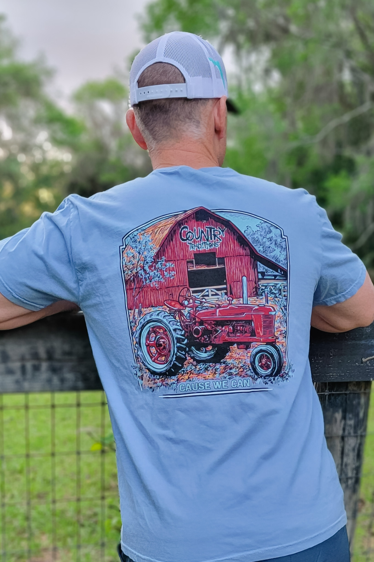 Rustic Tractor Tee