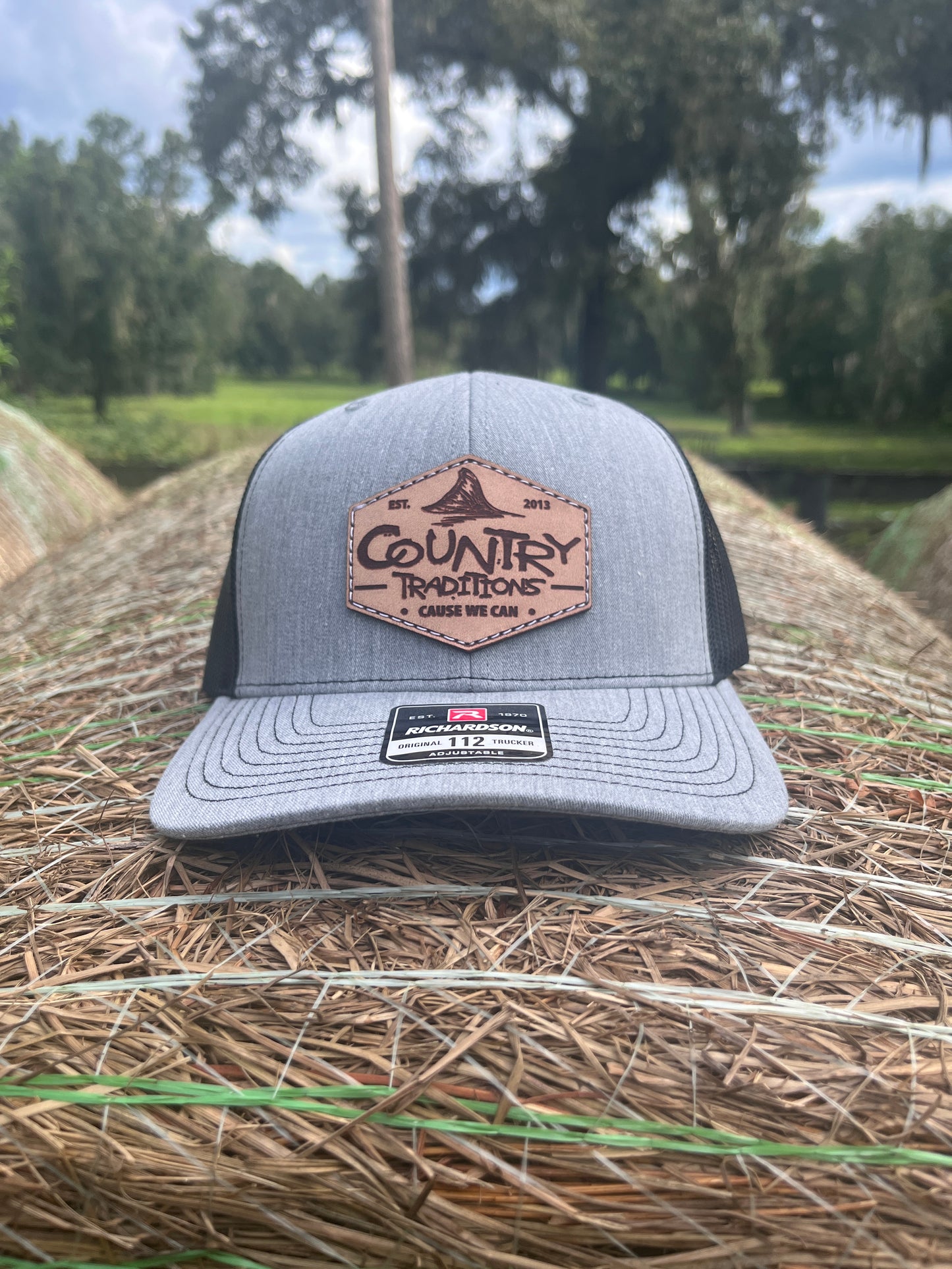 Redfish Patch H.Grey/Black Trucker Hat