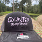 Original Logo Lilac Stitch Black/Charcoal Trucker Hat